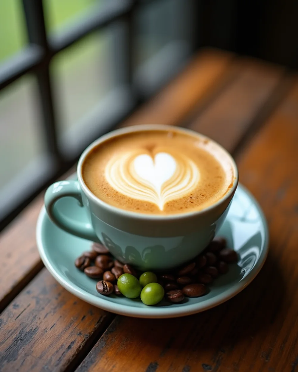 Cup of freshly brewed single-origin coffee